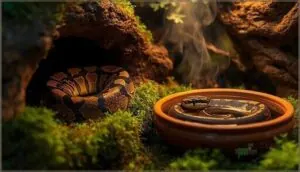 using humid hides and bathing using humid hides and bathing