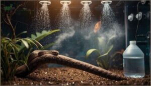 using misting and fogging systems using misting and fogging systems