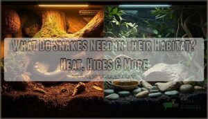 what do snakes need in their habitat what do snakes need in their habitat