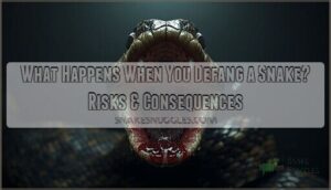 what happens when you defang a snake what happens when you defang a snake