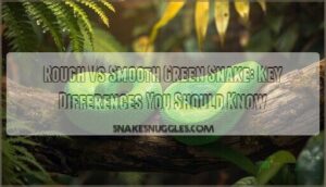 whats the difference between rough and smooth green snakes whats the difference between rough and smooth green snakes