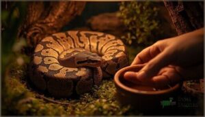 when should you avoid handling your snake when should you avoid handling your snake