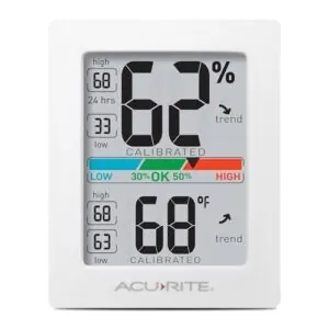 AcuRite Humidity Meter Hygrometer and B01HDW58GS