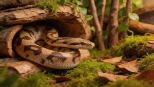 add cork bark and décor to reduce exposed space add cork bark and décor to reduce exposed space