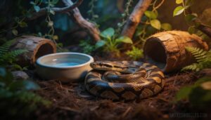 adding hides, branches, and water bowls adding hides, branches, and water bowls