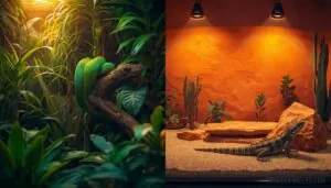 adjusting placement for arboreal versus terrestrial reptiles adjusting placement for arboreal versus terrestrial reptiles