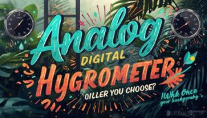analog vs digital hygrometer