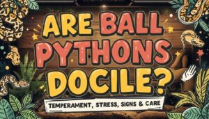 are ball pythons docile
