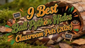 ball python hides for classroom pets