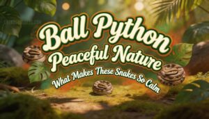 ball python peaceful nature