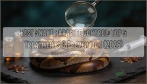 best snake parasite control best snake parasite control