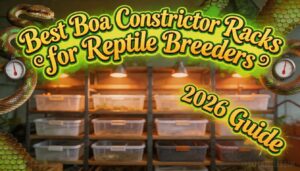 boa constrictor racks for reptile breeders