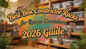 boa constrictor racks for rescue caretakers