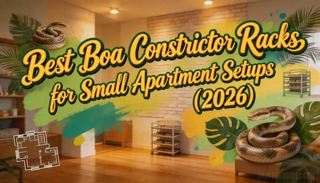 Best Boa Constrictor Racks for Small Apartment Setups (2026)