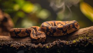 body language of a relaxed ball python body language of a relaxed ball python