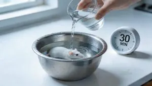 change cold water regularly if using that method change cold water regularly if using that method