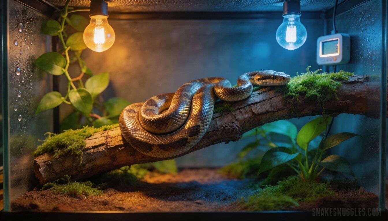 How to Set Up Snake Cage Lighting for a Healthy Snake