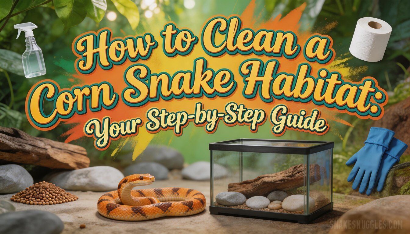 Clean Snake How to Clean a Corn Snake Habitat: Your Step-by-Step Guide