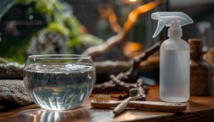 cleaning water bowls, hides, and decor cleaning water bowls, hides, and decor