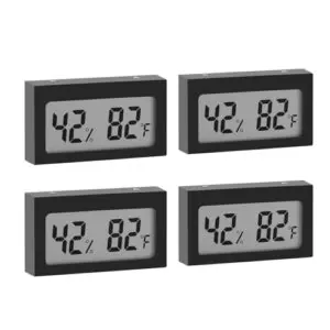 Digital Hygrometer Thermometer with LCD B07HT4FRCZ