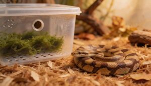 diy humid hide construction with a tupperware container diy humid hide construction with a tupperware container