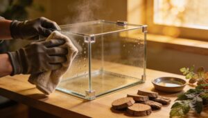 drying and reassembling habitat drying and reassembling habitat