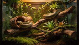 elevating hides to encourage climbing and varied positioning elevating hides to encourage climbing and varied positioning