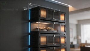 height clearance for stacked enclosures height clearance for stacked enclosures