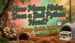 how many hides does a ball python need how many hides does a ball python need