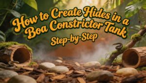 how to create hides in boa constrictor tank how to create hides in boa constrictor tank