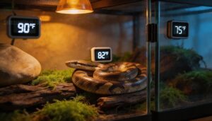 how to set safe temperatures in a snake enclosure how to set safe temperatures in a snake enclosure