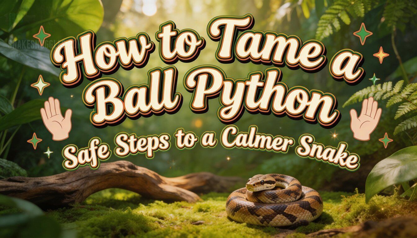 How to Tame a Ball Python: Safe Steps to a Calmer Snake
