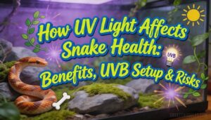 how uv light affects snake health