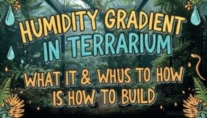 humidity gradient in terrarium