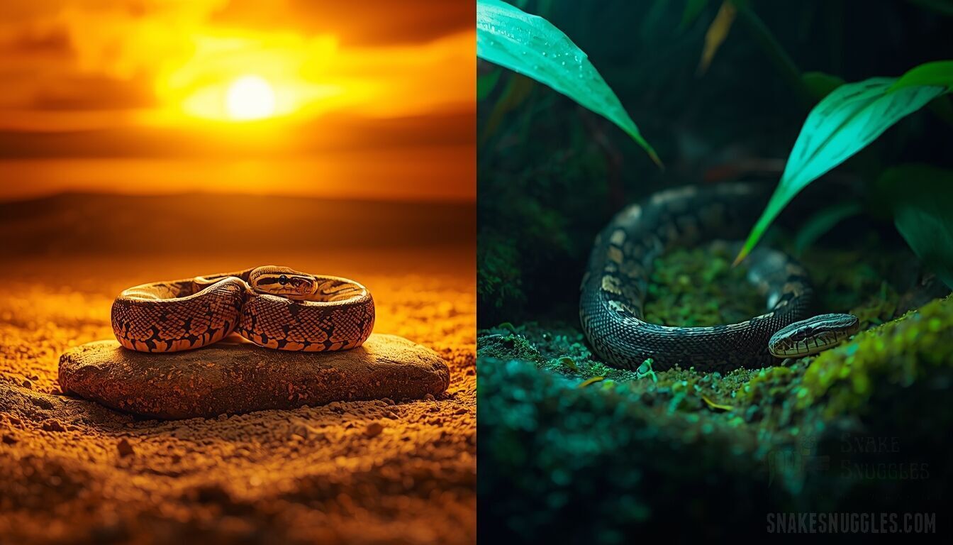 Hot Side Vs Cool Side Temperature for Snakes: Full Guide
