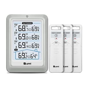 Indoor Outdoor Thermometer Wireless, 4.5 B0BYF6CTRK