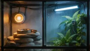 installing heating and full-spectrum lighting installing heating and full-spectrum lighting