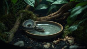 keeping the dish accessible during shedding keeping the dish accessible during shedding