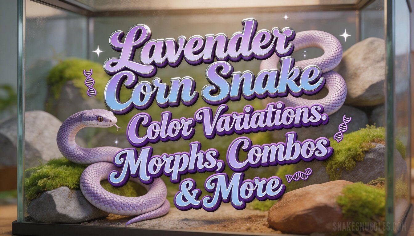 Lavender Corn Snake Color Variations: Morphs, Combos & More