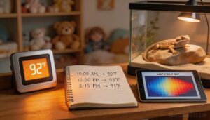 logging daily temperatures and setpoint changes logging daily temperatures and setpoint changes