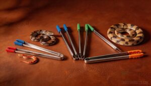 matching tong length to snake size matching tong length to snake size