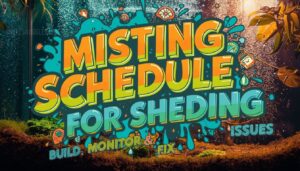 misting schedule for shedding misting schedule for shedding