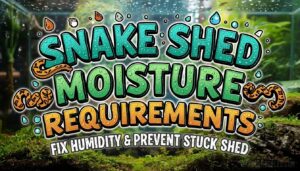 moisture requirements during shed moisture requirements during shed
