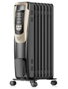 PELONIS Champagne Oil Filled Radiator B07XRP9M3F