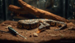 place probes at snake level place probes at snake level