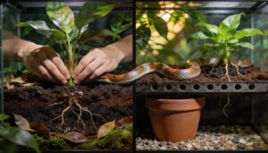planting directly vs. using concealed pots planting directly vs. using concealed pots