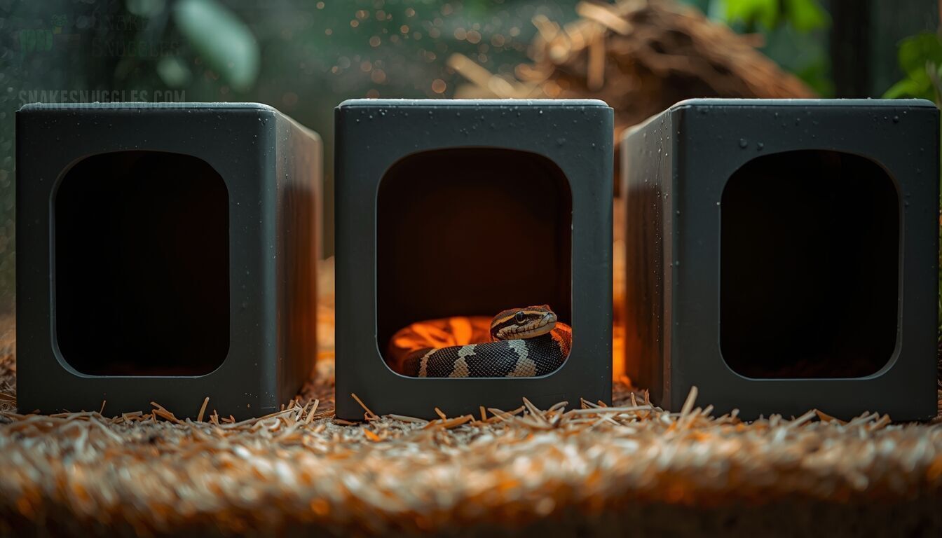 Snake Di Box 7 Types of Snake Enclosure Hides: Choose, Place & Buy Right