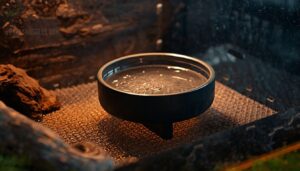 position bowls near the warm side without touching heat sources position bowls near the warm side without touching heat sources
