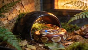 positioning the humid hide for shedding cycles positioning the humid hide for shedding cycles