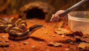 presenting food naturally to encourage a feeding response presenting food naturally to encourage a feeding response